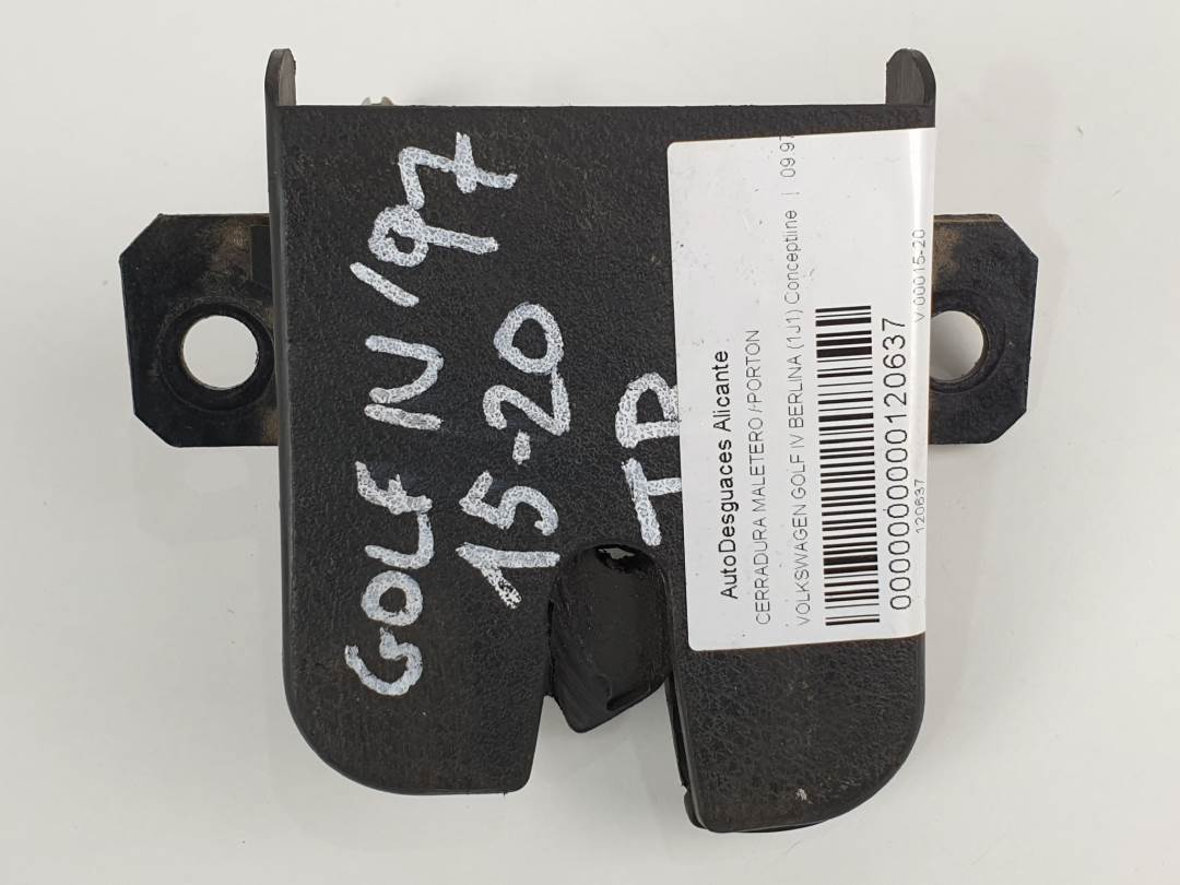 CERRADURA MALETERO / PORTON - 1J6827505B - VOLKSWAGEN - GOLF IV BERLINA (1J1)