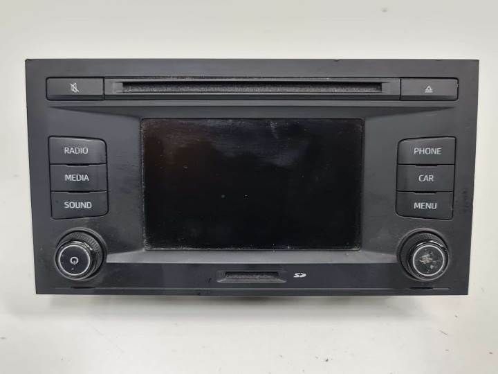 SISTEMA AUDIO / RADIO CD 5F0035869B SEAT LEON (5F1) Autodesguaces Alicante