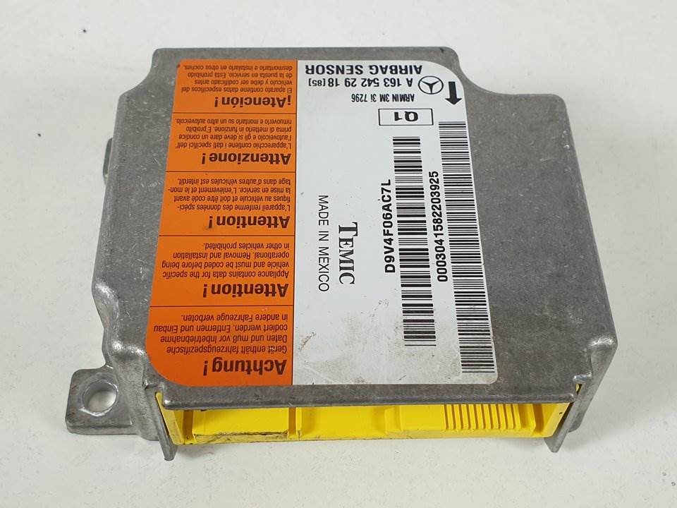 CENTRALITA AIRBAG - A1635422918 - MERCEDES - CLASE M (W163)