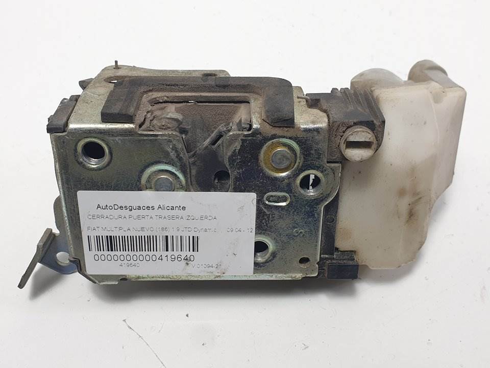CERRADURA PUERTA TRASERA IZQUIERDA - FIAT - MULTIPLA NUEVO (186)