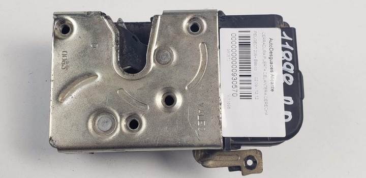 CERRADURA PUERTA DELANTERA DERECHA PEUGEOT 206+ Autodesguaces Alicante