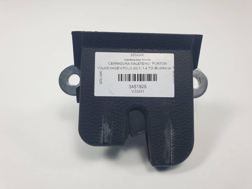 CERRADURA MALETERO / PORTON 6R0827505B VOLKSWAGEN POLO (6C1) Autodesguaces Alicante