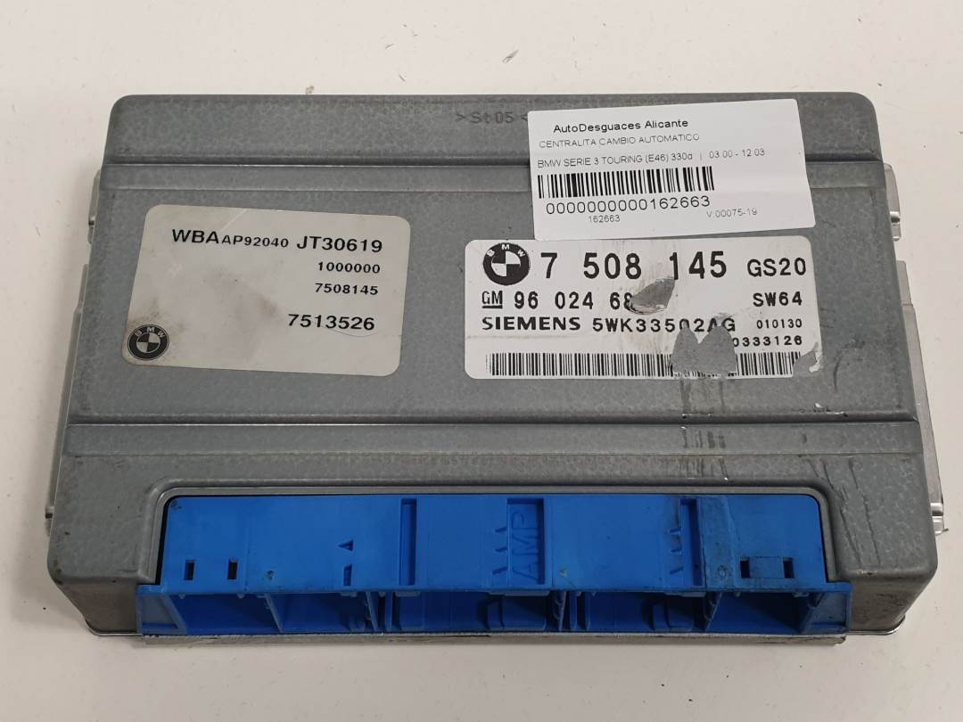 CENTRALITA CAMBIO AUTOMATICO - 5WK33502AG - BMW - SERIE 3 TOURING (E46)