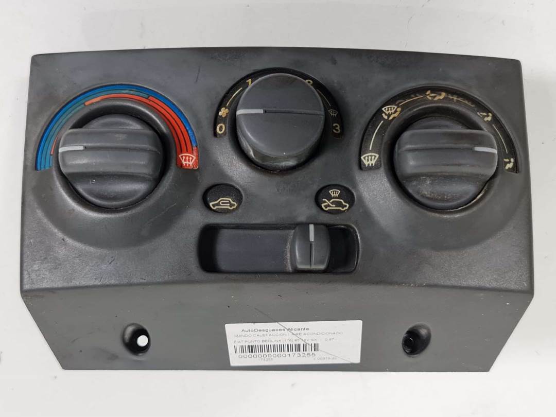 MANDO CALEFACCION / AIRE ACONDICIONADO - 100140600 - FIAT - PUNTO BERLINA (176)