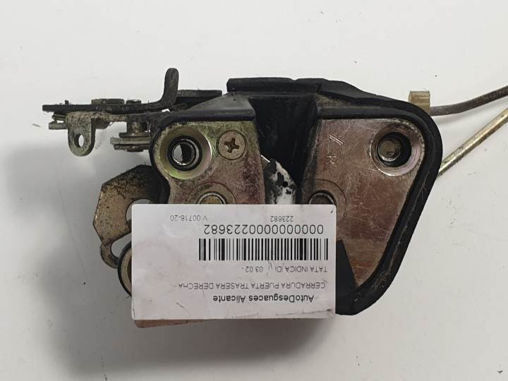 CERRADURA PUERTA TRASERA DERECHA TATA INDICA Autodesguaces Alicante