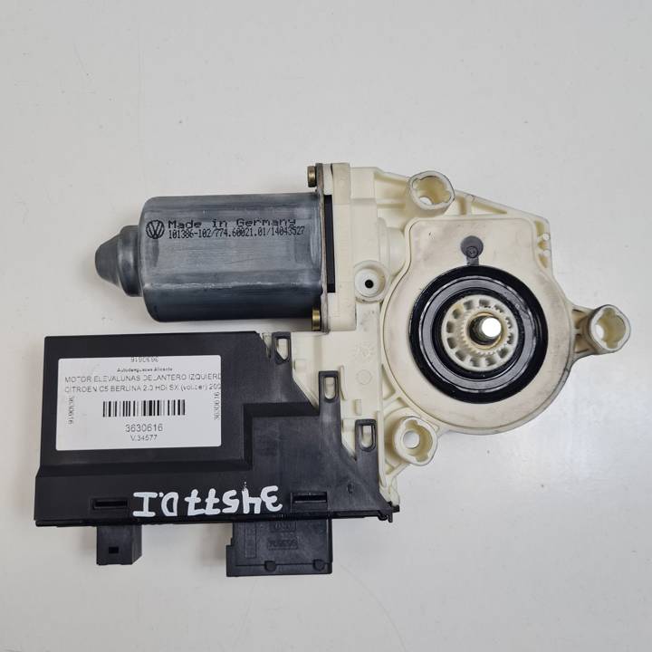 MOTOR ELEVALUNAS DELANTERO IZQUIERDO 9648485180 CITROEN C5 BERLINA Autodesguaces Alicante