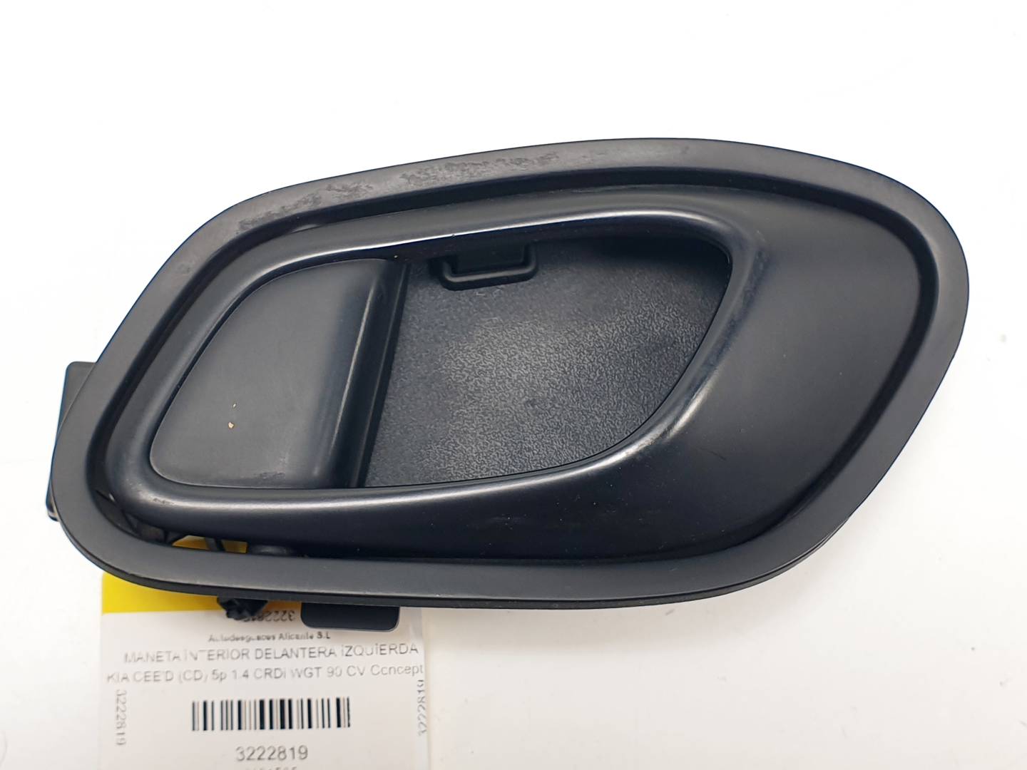 MANETA INTERIOR DELANTERA IZQUIERDA - 82613A2000 - KIA - CEE'D (JD)