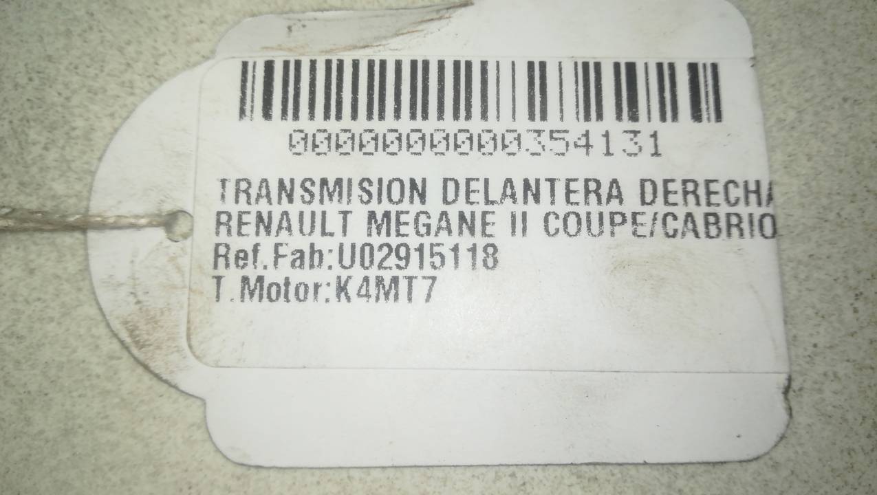 TRANSMISION DELANTERA DERECHA