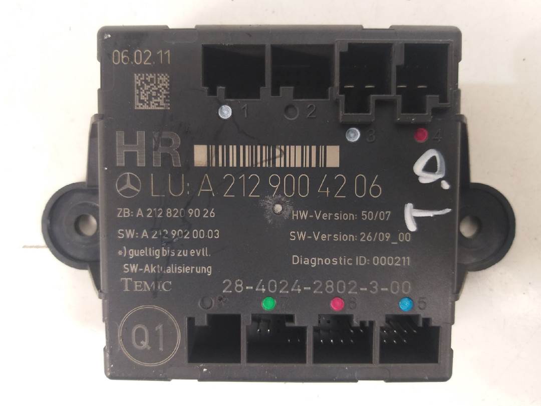MODULO ELECTRONICO - 2129004206 - MERCEDES - CLASE E (W212) LIM.
