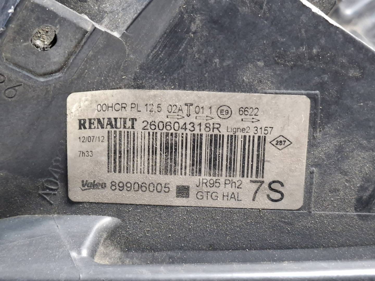 Foto 7 de Faro Derecho Renault Grand Scenic IV (rfa) (2016–2022)
