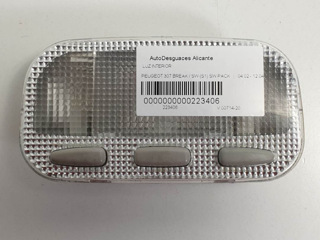 LUZ INTERIOR - PEUGEOT - 307 BREAK / SW (S1)