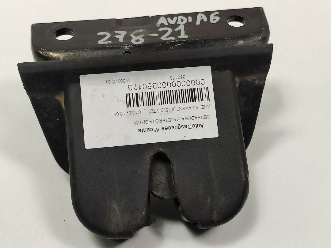 CERRADURA MALETERO / PORTON - AUDI - A6 AVANT (4B5)