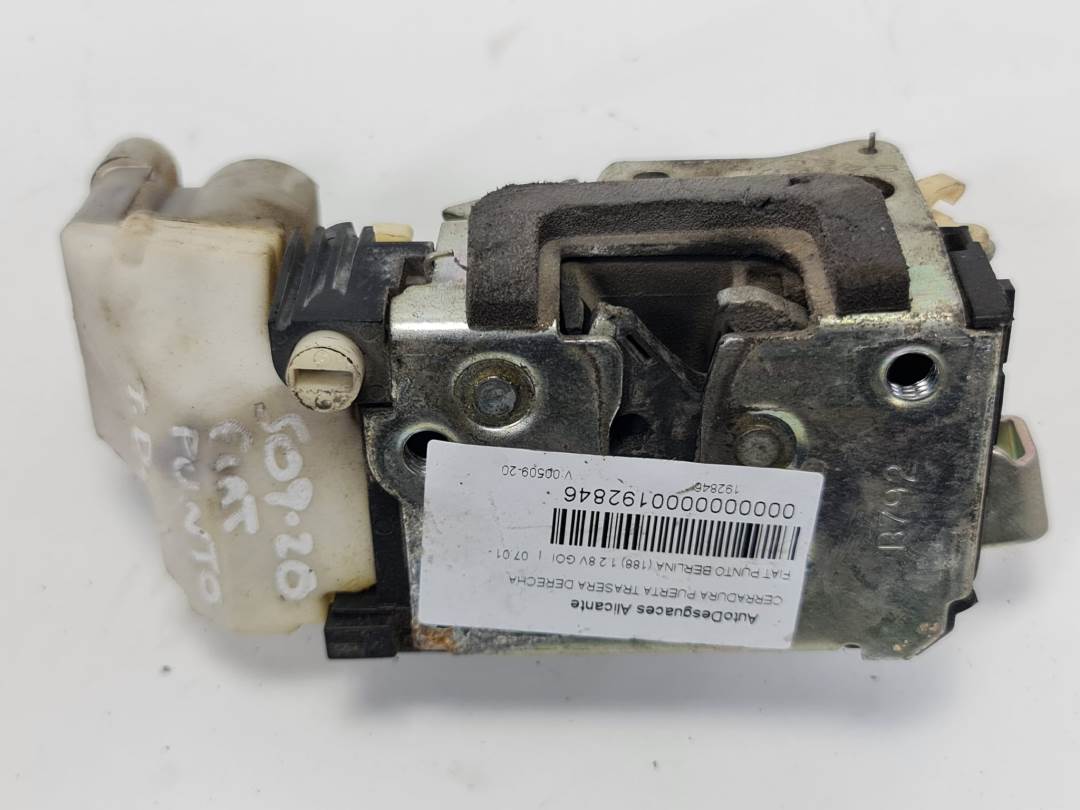 CERRADURA PUERTA TRASERA DERECHA - FIAT - PUNTO BERLINA (188)
