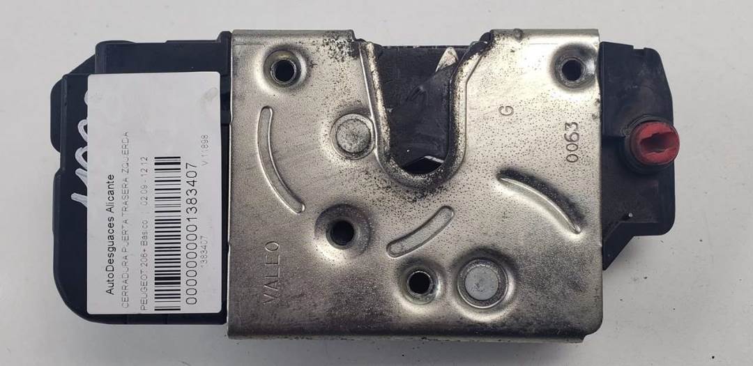 Serrure de porte arrière gauche - PEUGEOT - 206+
