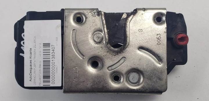 CERRADURA PUERTA TRASERA IZQUIERDA PEUGEOT 206+ Autodesguaces Alicante
