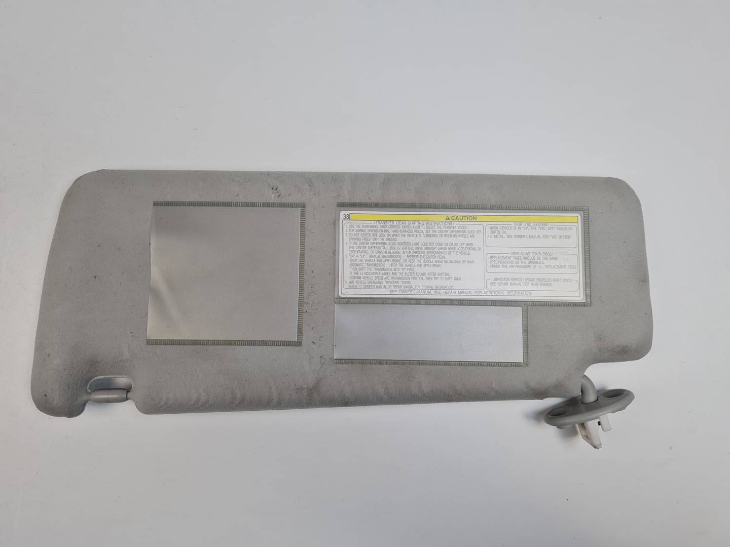 Sonnenblende rechts - TOYOTA - LAND CRUISER (J15)