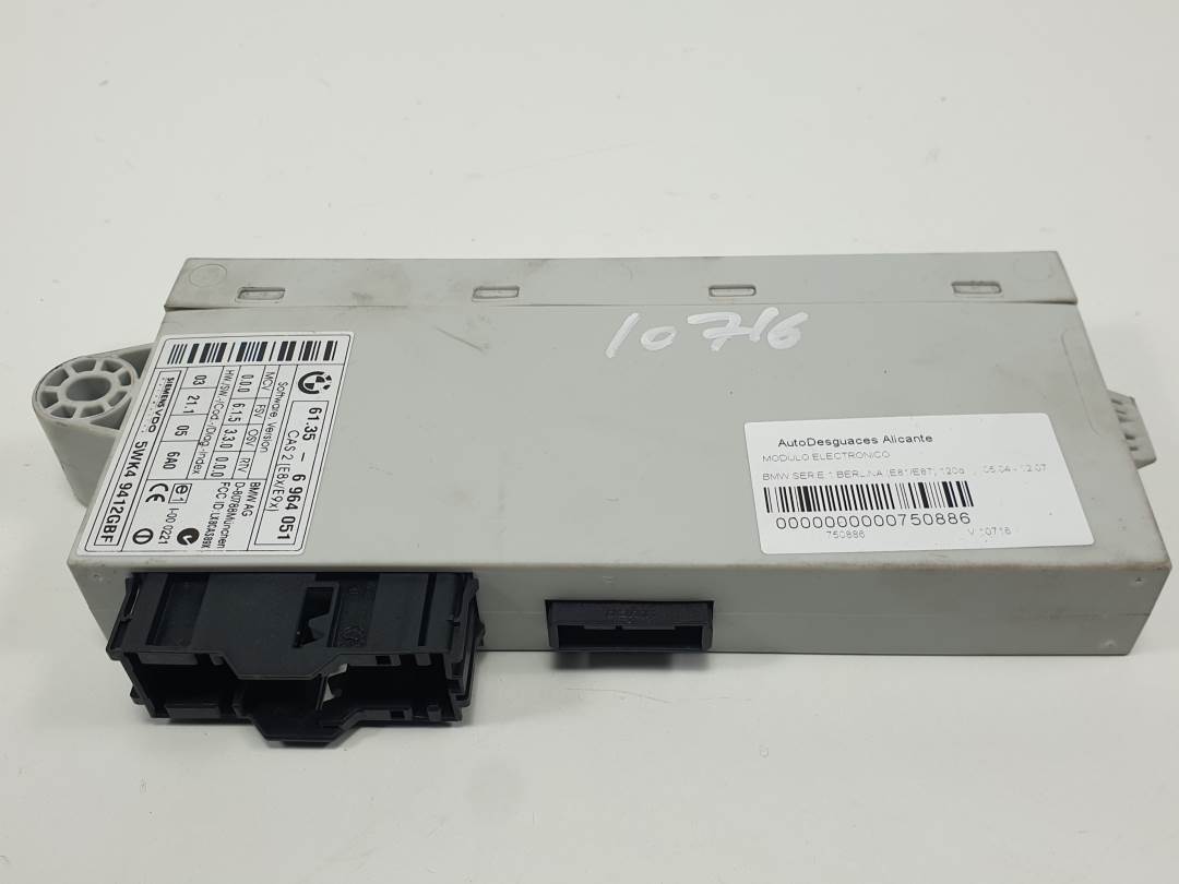 MODULO ELECTRONICO - 6964051 - BMW - SERIE 1 BERLINA (E81/E87)