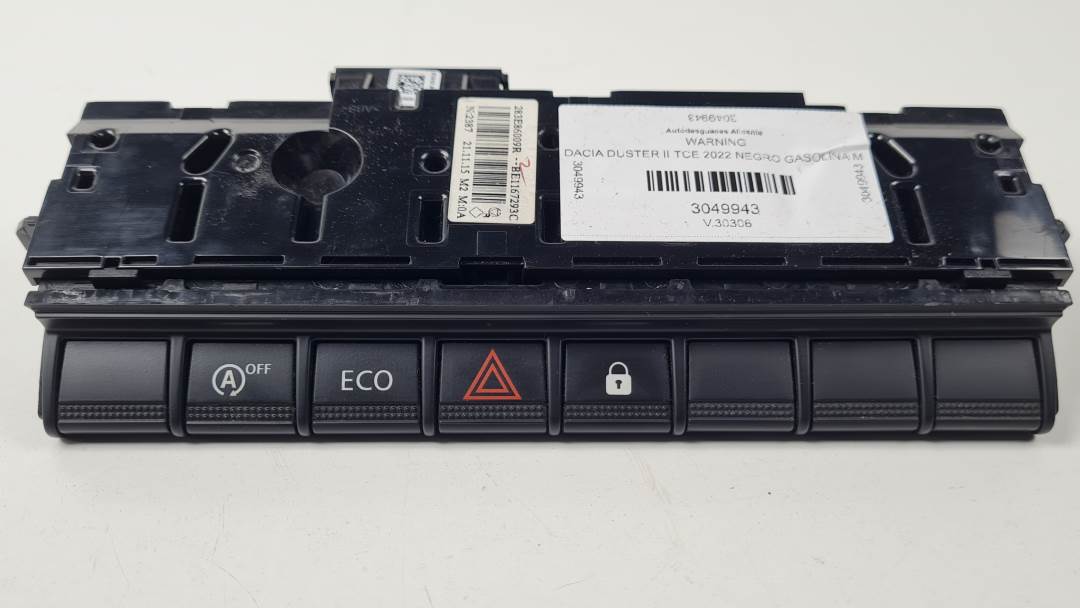 WARNING - 283E86009R - DACIA - DUSTER II