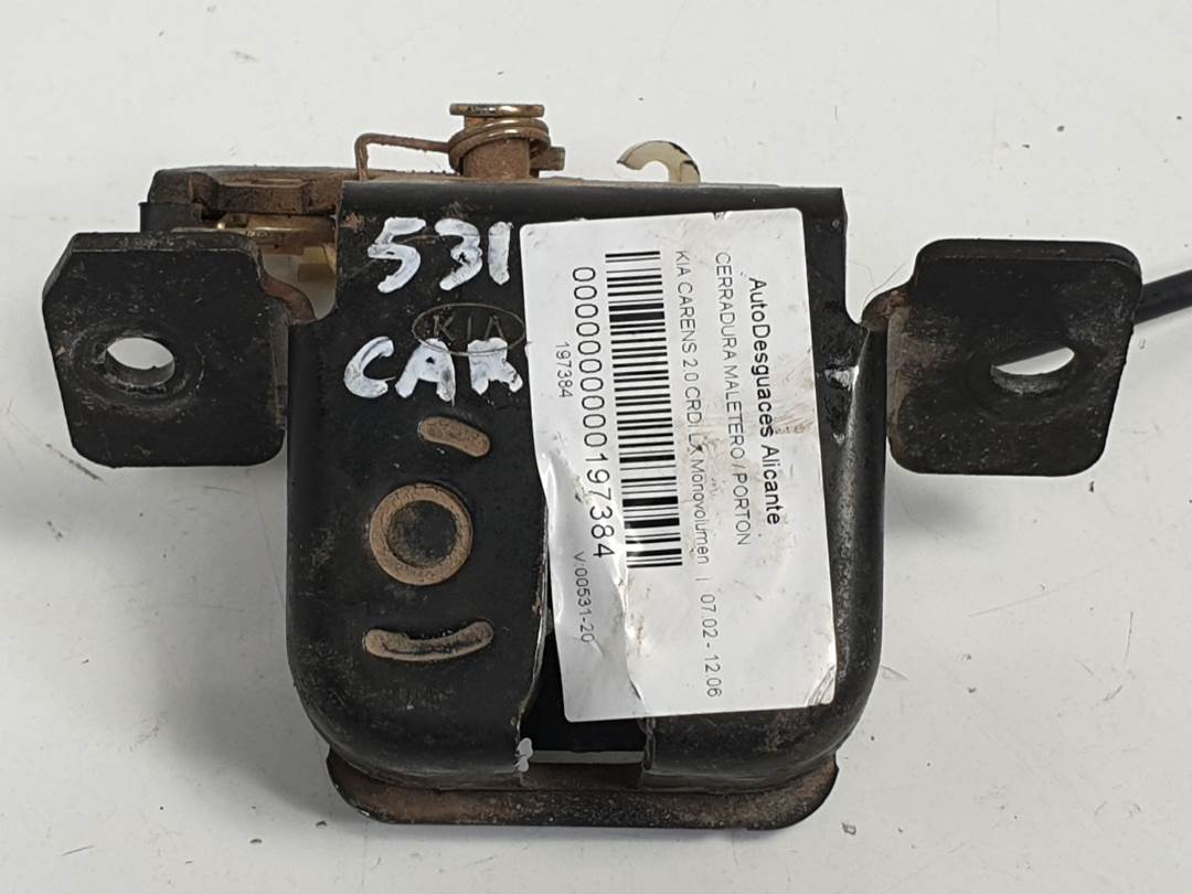 CERRADURA MALETERO / PORTON - KIA - CARENS (FJ)