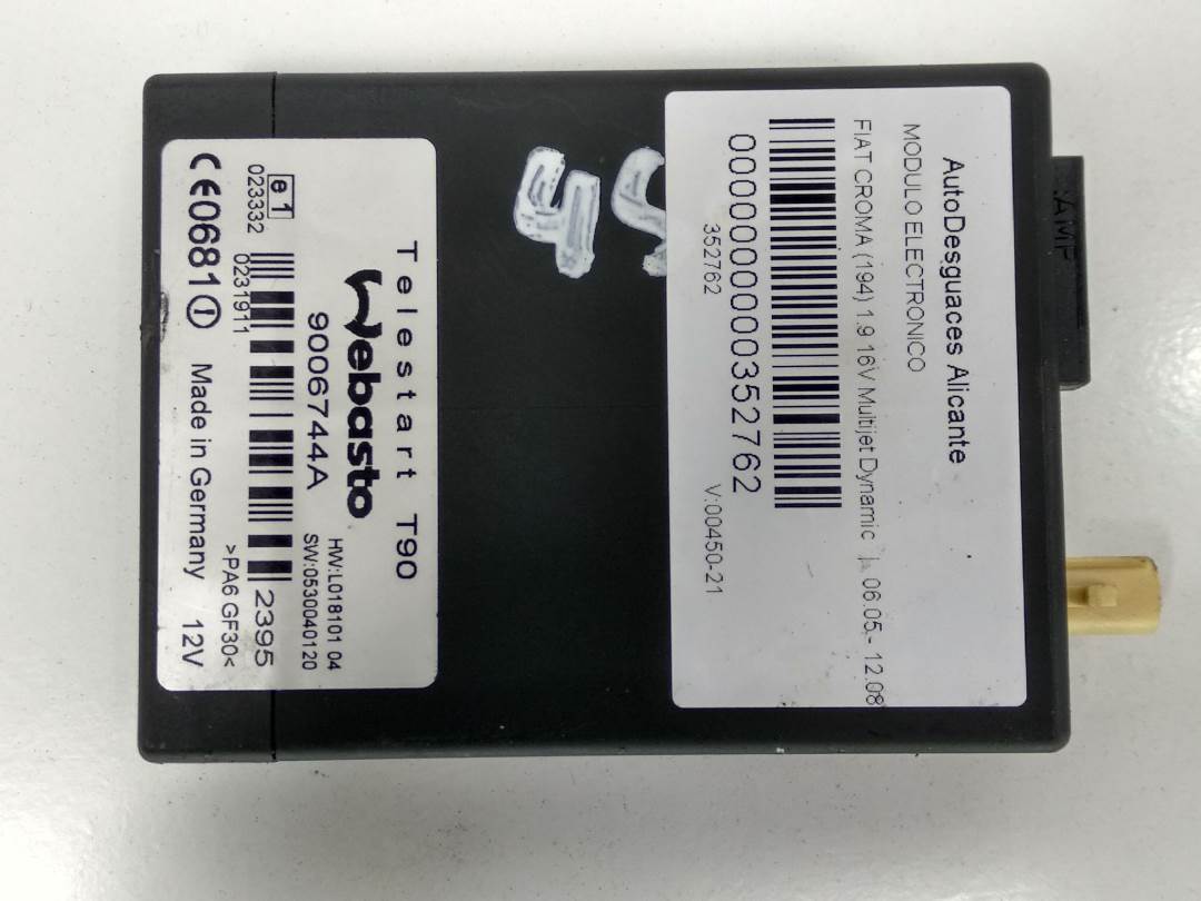 MODULO ELECTRONICO - 9006744 - FIAT - CROMA (194)