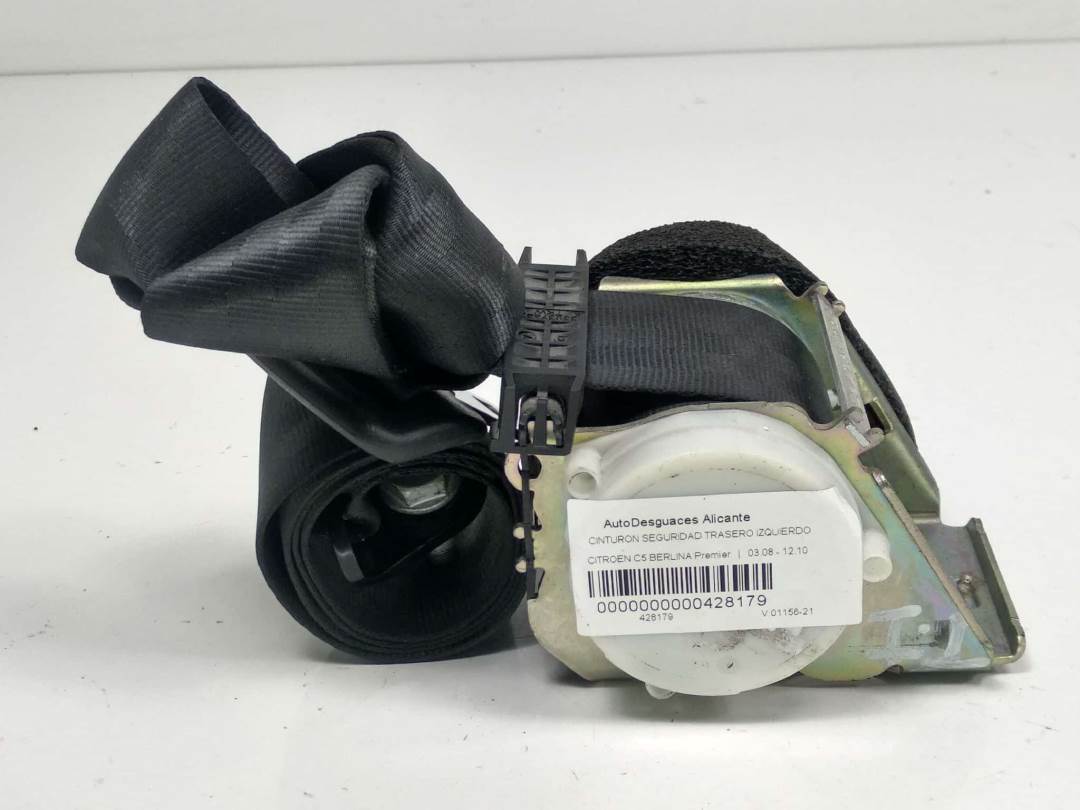 CINTURON SEGURIDAD TRASERO IZQUIERDO - 96561744 - CITROEN - C5 BERLINA
