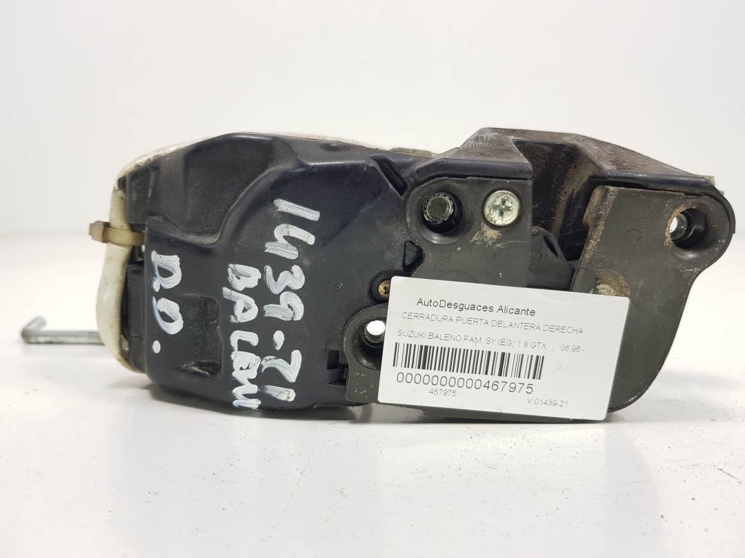 CERRADURA PUERTA DELANTERA DERECHA - SUZUKI - BALENO FAM. SY (EG)