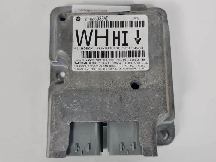 CENTRALITA AIRBAG 04606938AD JEEP GR. CHEROKEE (WH) Autodesguaces Alicante