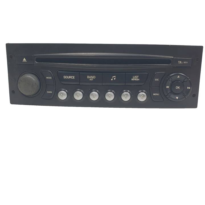 SISTEMA AUDIO / RADIO CD 96750215XT CITROEN C3 Autodesguaces Alicante