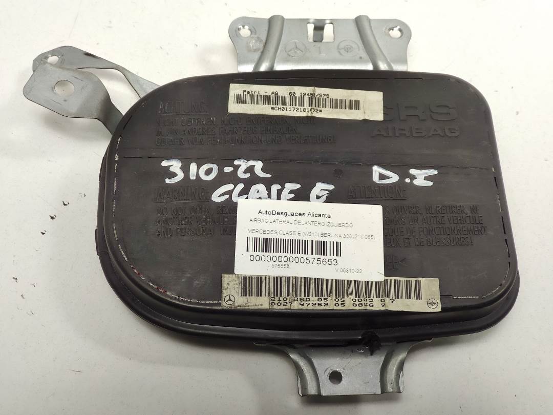 AIRBAG LATERAL DELANTERO IZQUIERDO - 2108600505 - MERCEDES - CLASE E (W210) BERLINA