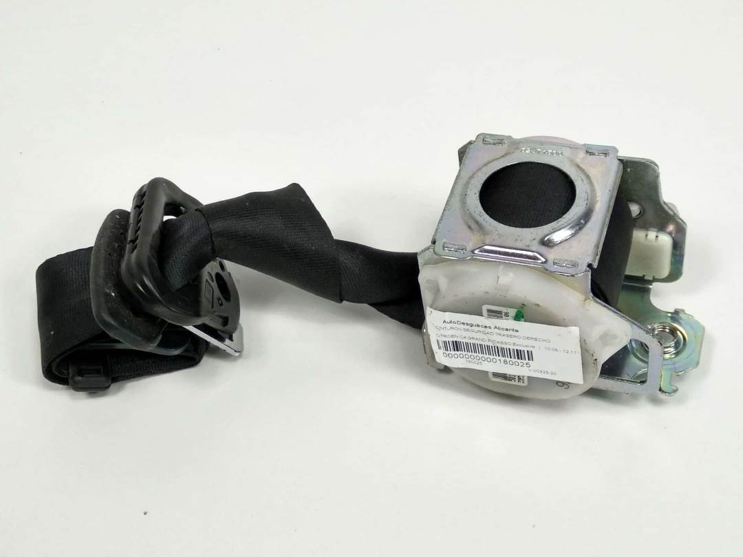 Ceinture de sécurité arrière droite - 9654437877 - CITROEN - C4 GRAND PICASSO