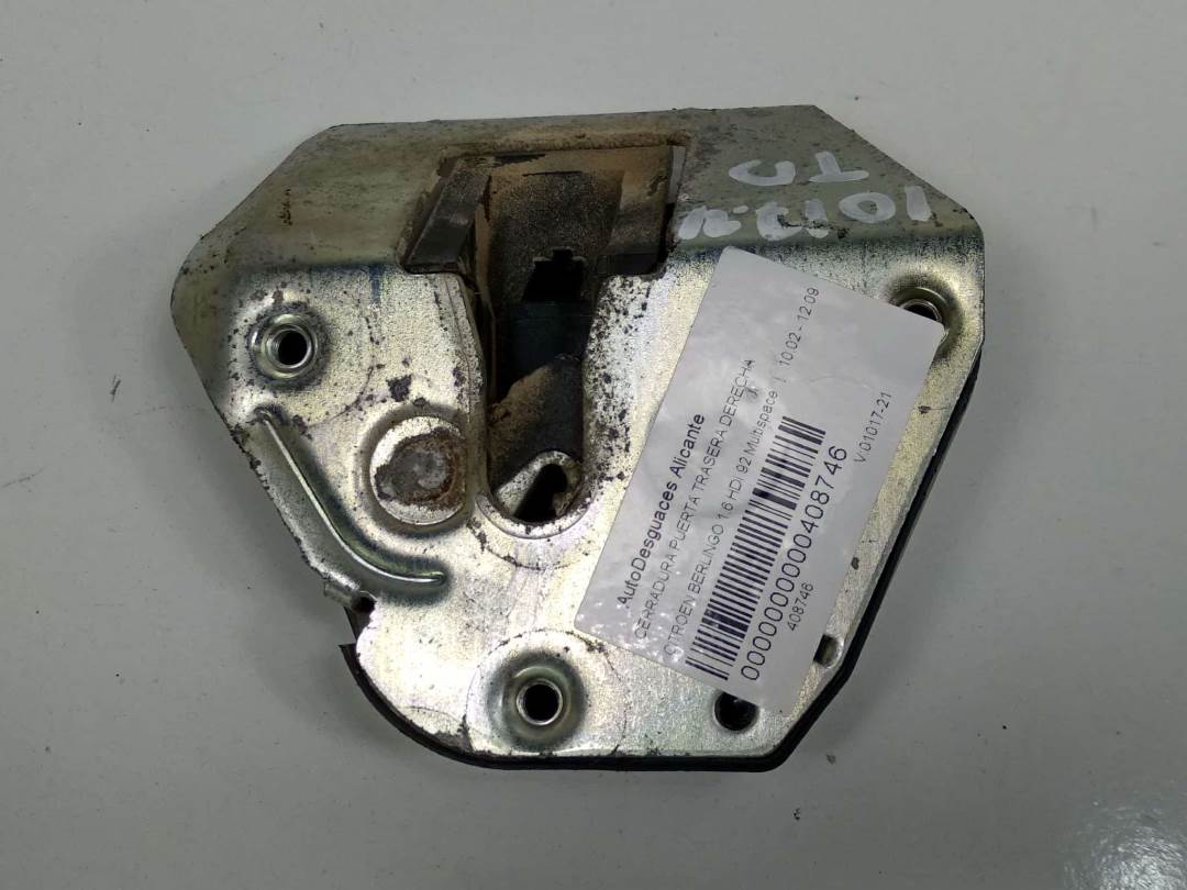 Serrure de porte arrière droite - CITROEN - BERLINGO (M59)