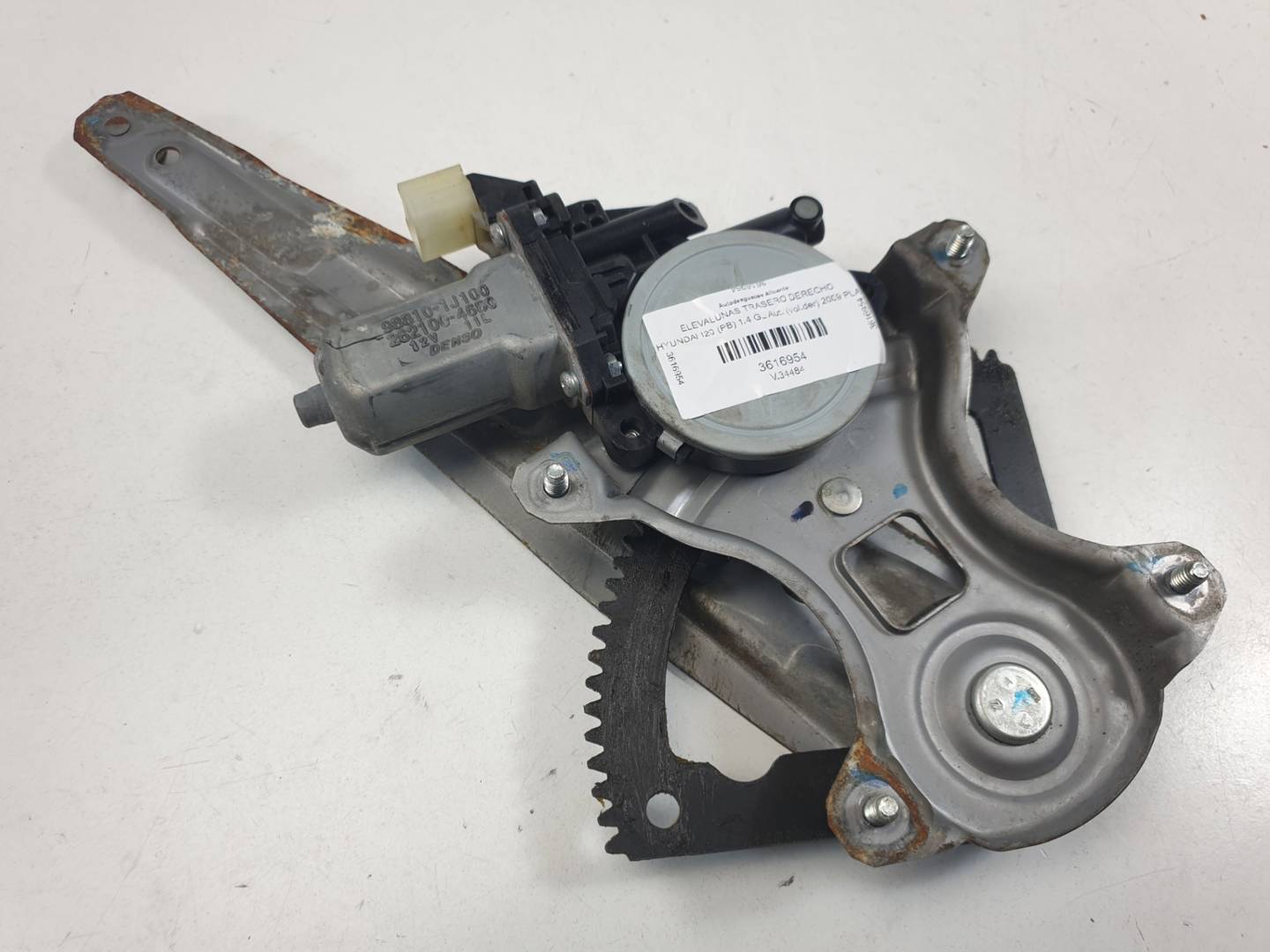 Fensterheber hinten rechts - 988101J100 - HYUNDAI - I20 (PB)