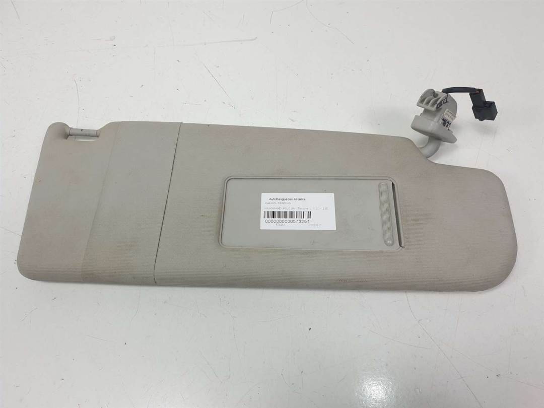 Pare-soleil droit - 857652B2F - VOLKSWAGEN - POLO (9N1)