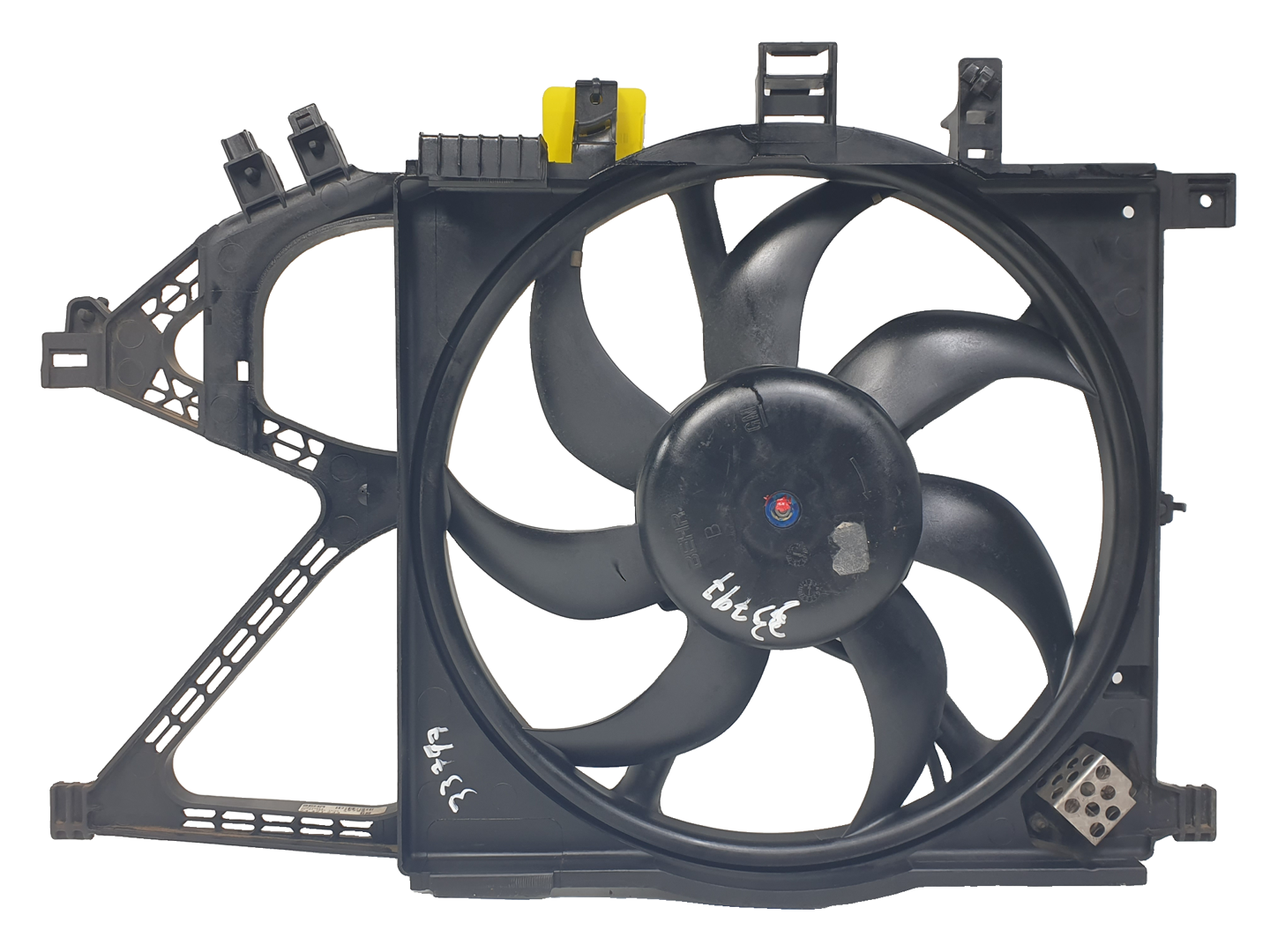 Radiator fan - 13107500 - OPEL - CORSA C