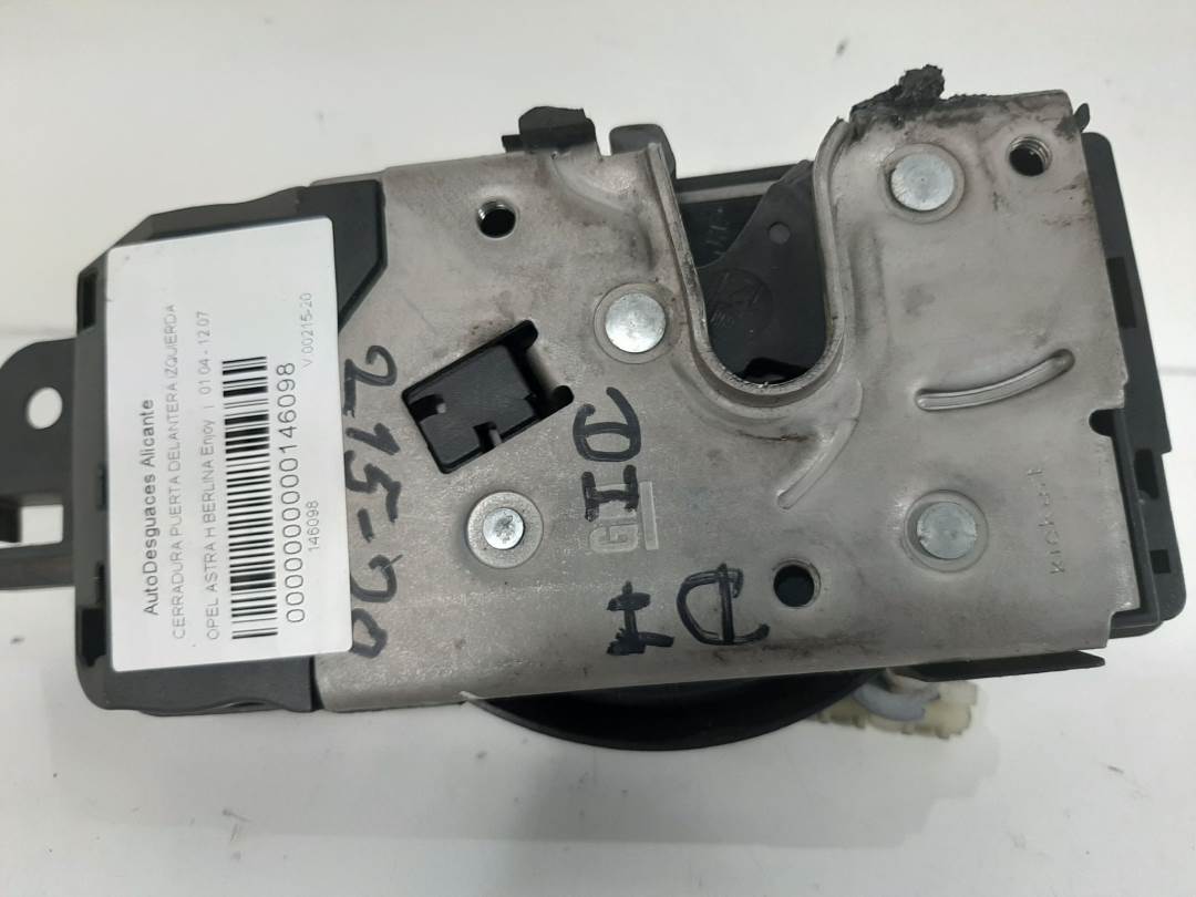 CERRADURA PUERTA DELANTERA IZQUIERDA - 13220369 - OPEL - ASTRA H BERLINA