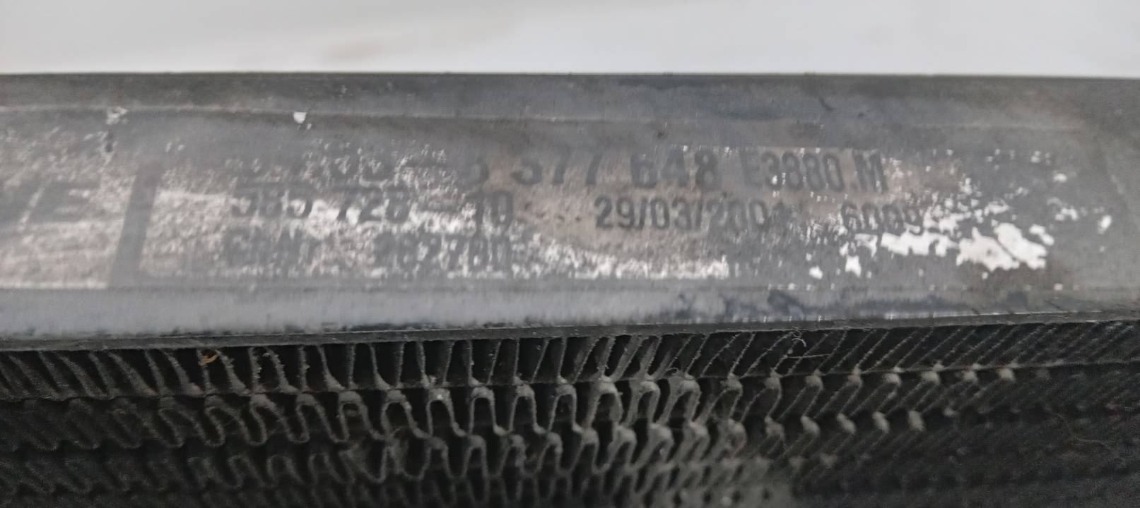 CONDENSADOR / RADIADOR AIRE ACONDICIONADO