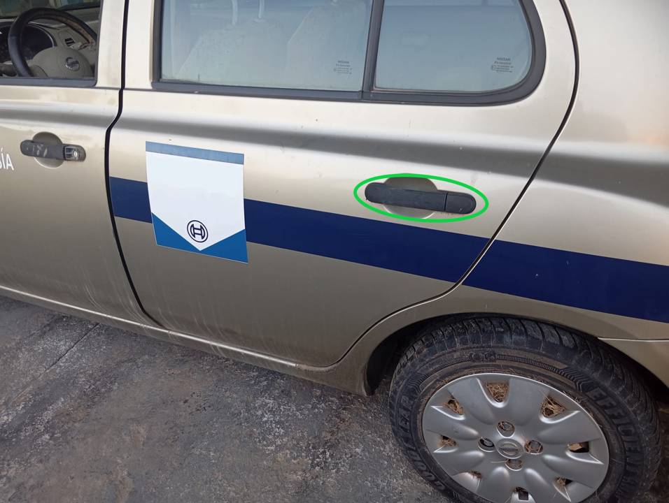 MANETA EXTERIOR TRASERA IZQUIERDA