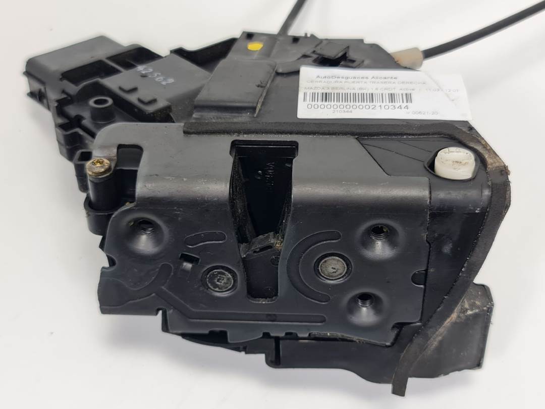 CERRADURA PUERTA TRASERA DERECHA - 3N6AA26412BP - MAZDA - 3 BERLINA (BK)