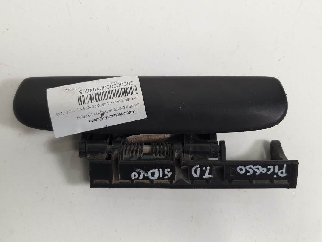 Poignée extérieure arrière droite - 9633343577 - CITROEN - XSARA PICASSO