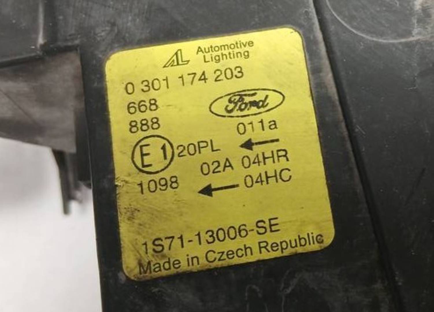 Foto 5 de Faro Izquierdo Ford Mondeo Berlina (ge) (2000–2007)
