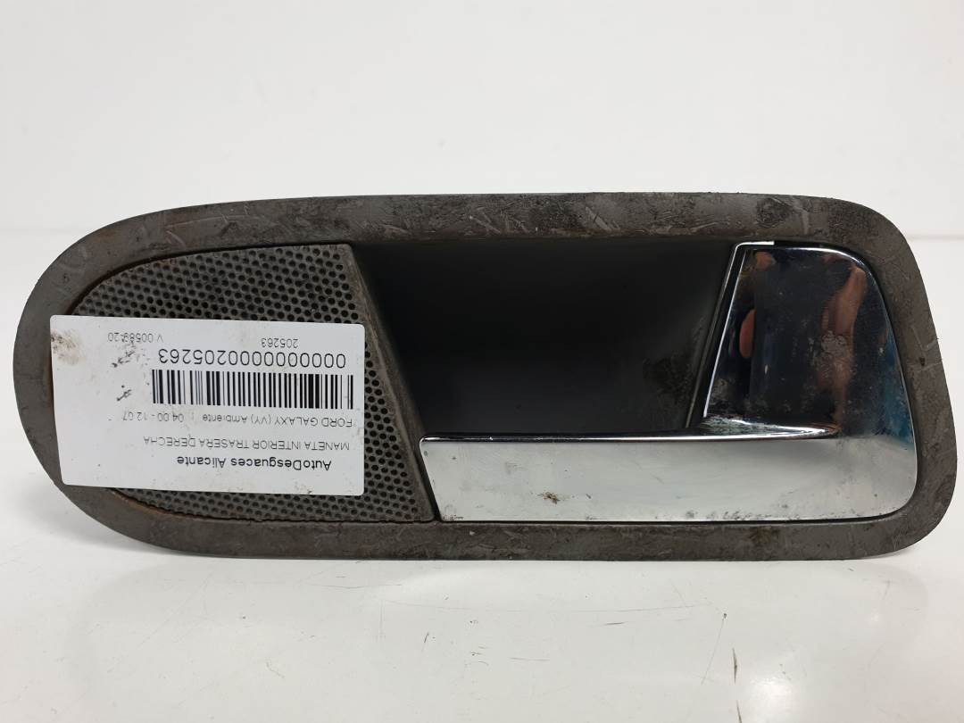 MANETA INTERIOR TRASERA DERECHA - 7M3837114B - FORD - GALAXY (VY)