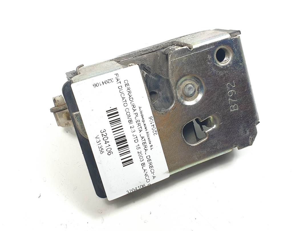 CERRADURA PUERTA LATERAL DERECHA - FIAT - DUCATO COMBI