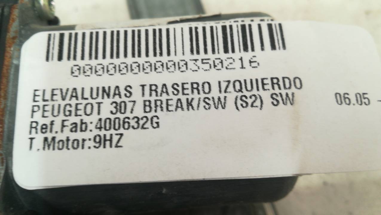 ELEVALUNAS TRASERO IZQUIERDO