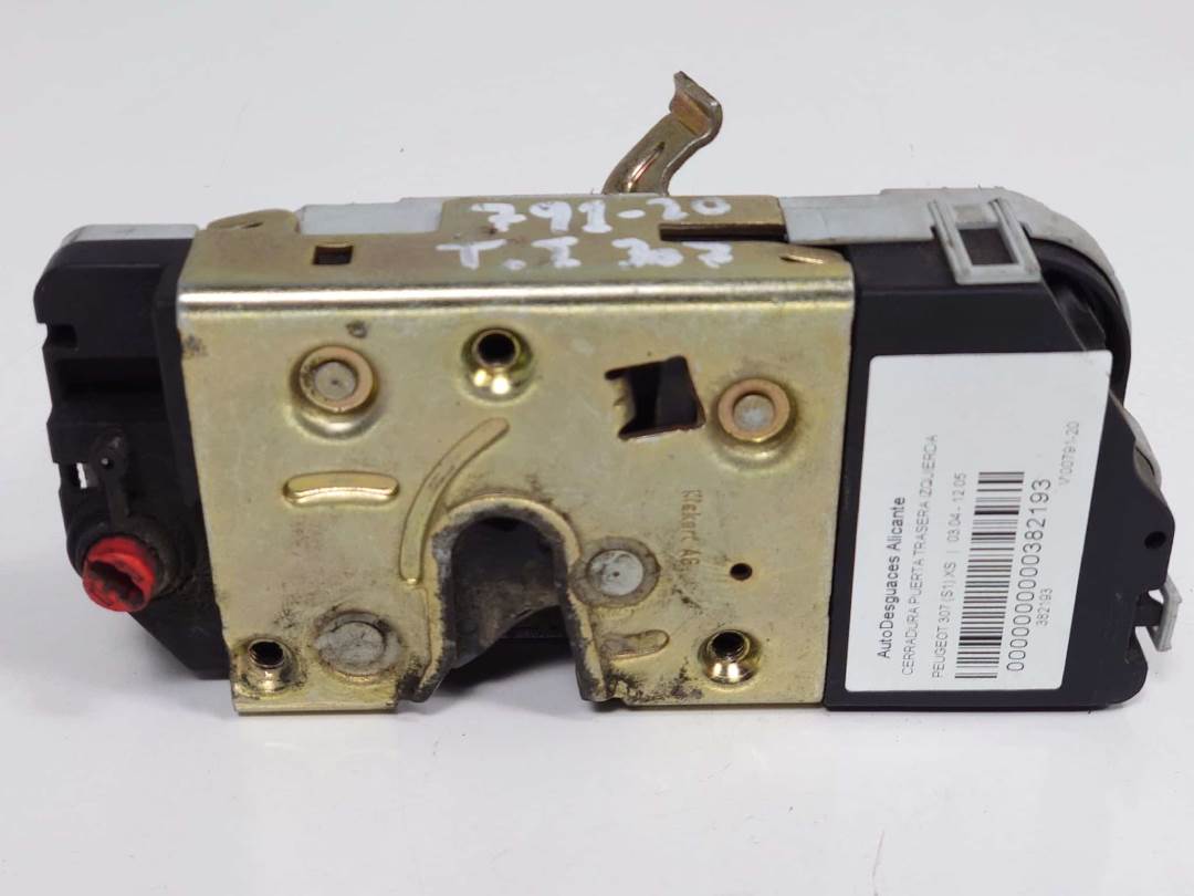 CERRADURA PUERTA TRASERA IZQUIERDA - PEUGEOT - 307 (S1)
