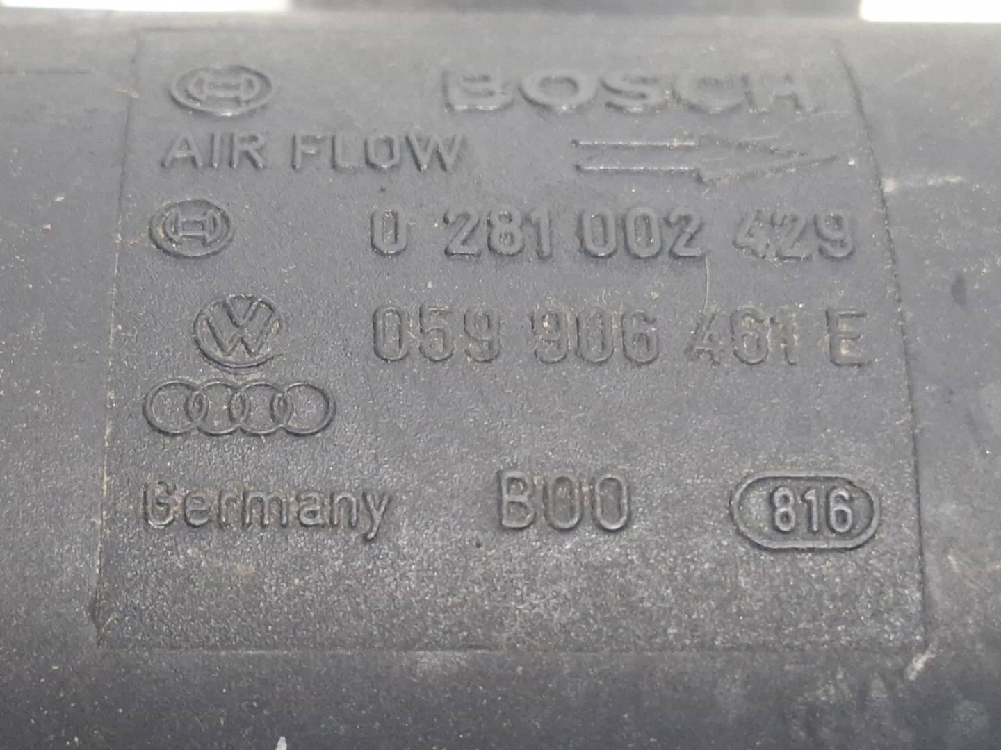 Foto 4 de Caudalimetro Audi A6 Avant (c4) (1994–1997)