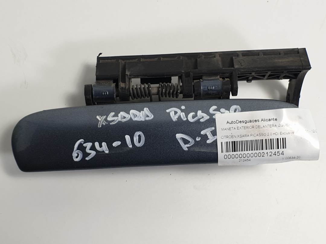 MANETA EXTERIOR DELANTERA IZQUIERDA - 9633343677 - CITROEN - XSARA PICASSO