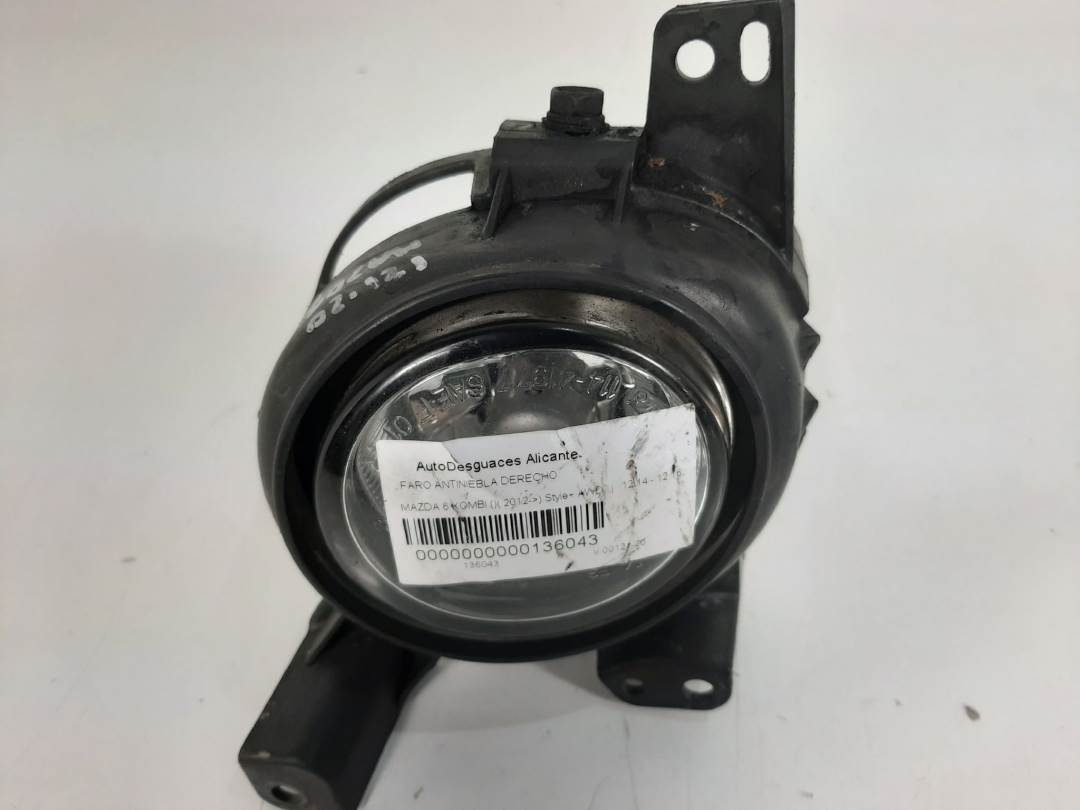 FARO ANTINIEBLA DERECHO - 11441977 - MAZDA - 6 KOMBI ()(.2012->)