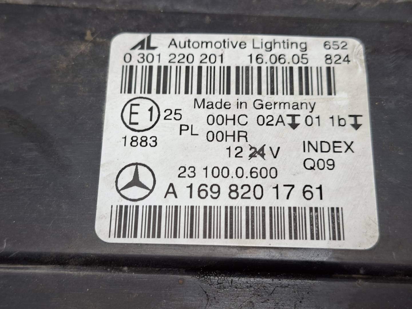 Foto 5 de Faro Izquierdo Mercedes Clase B (w245) (2005–2011)