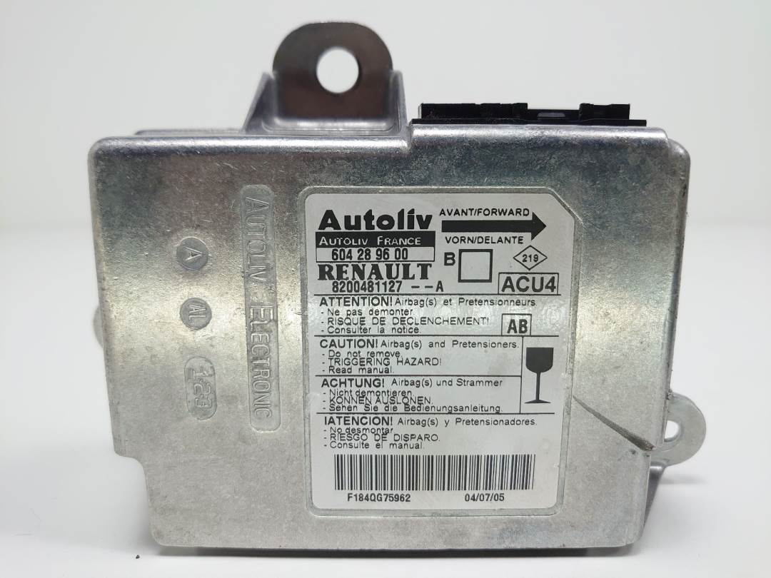 CENTRALITA AIRBAG - 604289600 - RENAULT - MEGANE II BERLINA 5P