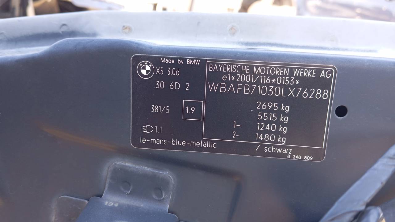 Imagen del vehículo BMW X5 (E53)